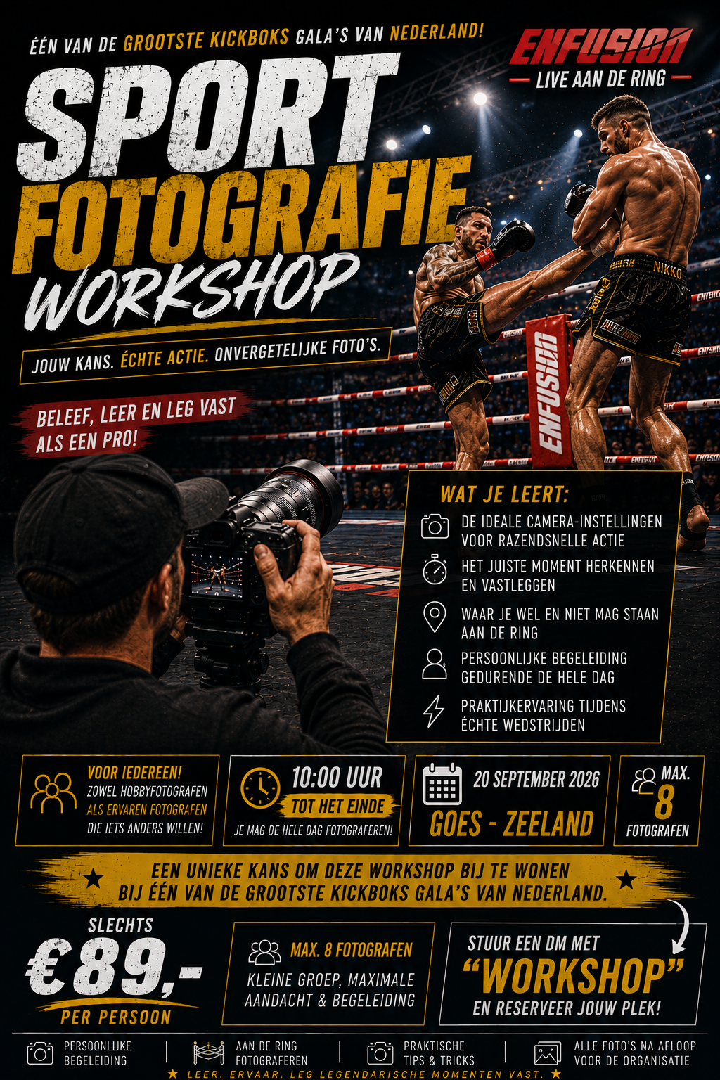 Workshop Sportfotografie - 20 September 2026